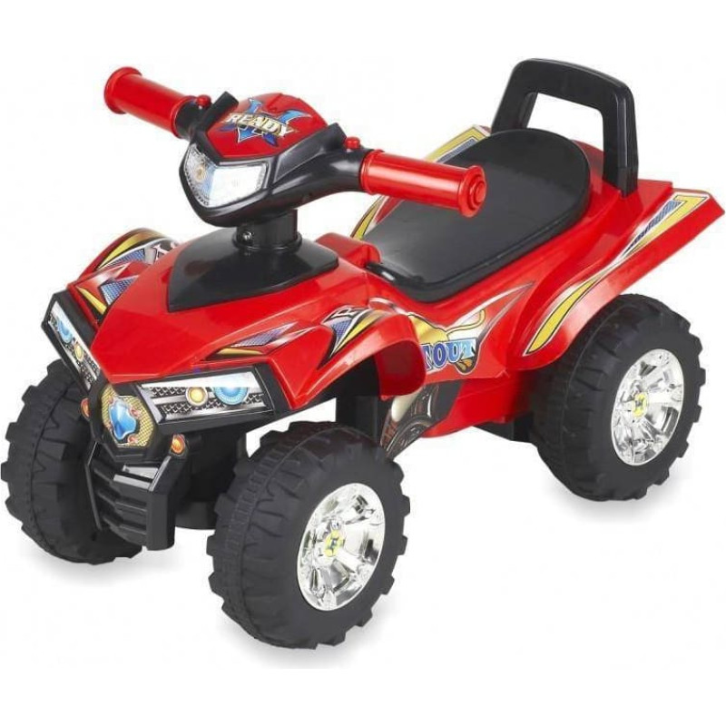 Moovkee Ride-on Car - 551 - QUAD - RED