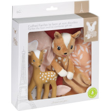 Vulli rotaļlietu komplekts zīdaiņiem FANFAN THE FAWN, 850808