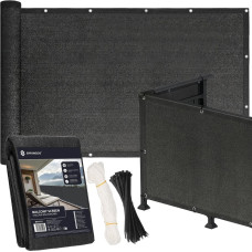 Springos Balcony Privacy Screen 0.9 x 5 m BN1031