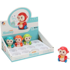 Irekxx I-Toys Monkey  Art.A-0035 Uzvelkamā mehāniskā rotaļlieta