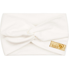 Baby In World BABY 01418 Opaska przeplatana niemowlęca Cream 3-6m
