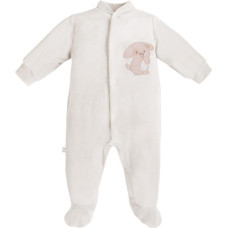 Ubranka EWA 930064 NEWBORN Pajac welur ecru 62