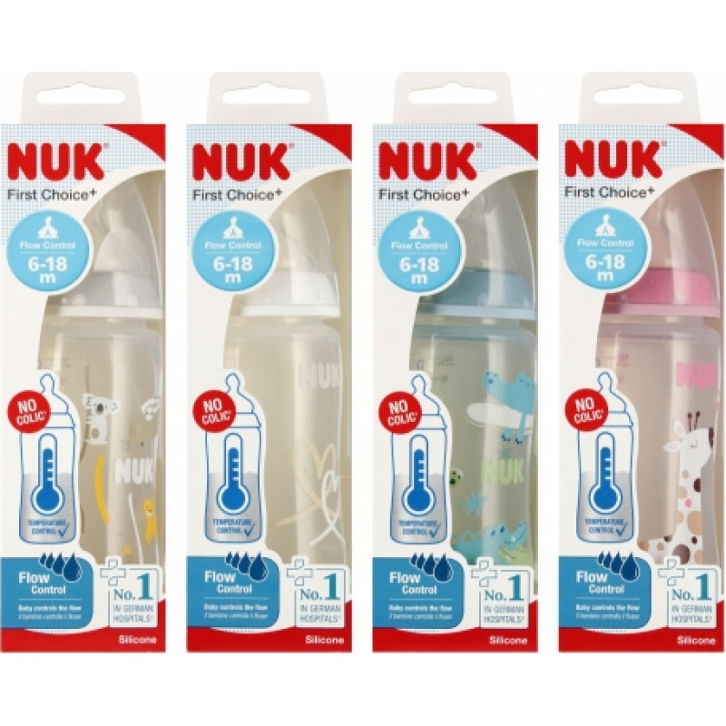 NUK 741088 Butelka FC+ 300 ml ze wskaźnikiem temperatury