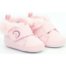 Yo Baby SCORPIO OBO-0019G Buciki jasny róż dziewczęce 6-12m