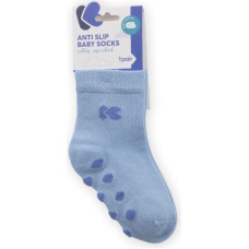 Baby socks with embossed bottom Dark Blue 0-6m