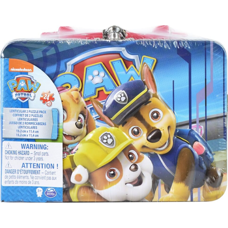 Puslekomplekt Paw Patrol Jigsaw, kohvris