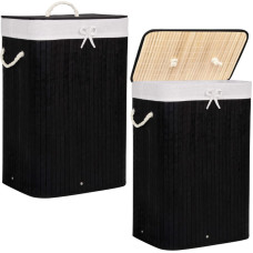 Springos Bamboo laundry basket Springos HA0077 72l