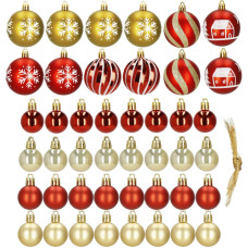 Springos Christmas balls Springos CA1127 42 PCS.