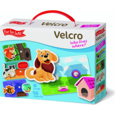 FAR FAR LAND velcro game Who lives where? F-02866