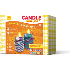 Kids Do DIY Candle Art set. 4 colors