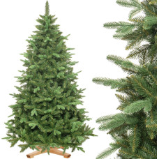 Springos Artificial Christmas tree Premium Royal Trees Siberian fir with wooden stand Springos CT0183 220 cm