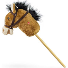 Milly Mally Hobby Stick Horse Light Brown