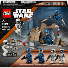 Lego 75373 LEGO® Star Wars™ Mandalorian Slēpnis uz planētas Mandalore™: kaujas paka