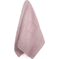 TOWEL RONDO 30X50 TERRY DIRTY PINK 500G. COTTON.