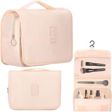 Springos Travel organizer for cosmetics Springos HA7489 23x19x9.5 cm beige airplane cosmetic bag