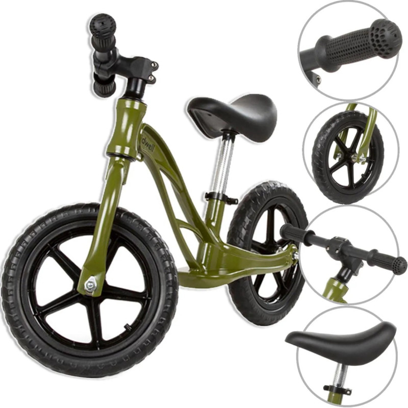 Kidwell Balance Bike Rocky 0038 Khaki