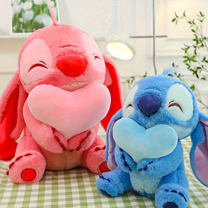 Plush Toy Stitch with Heart, 2 Colors