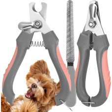 Springos Nail clipper, trimmer for dogs and cats with file, scissors with lock Springos PA0310