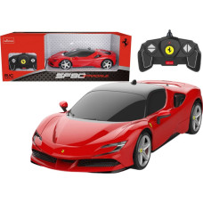 Rastar RC Car Ferrari SF90 1:18, Red