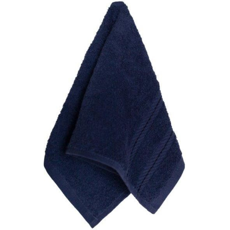 RĘCZNIK EVA 30X50 FROTTE BAW.SZAFIROWY 450gsm