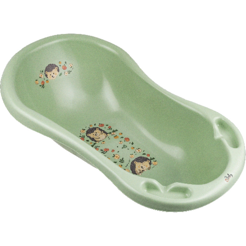 Maltex bathtub 100cm Hedgehog Forest Gang, green