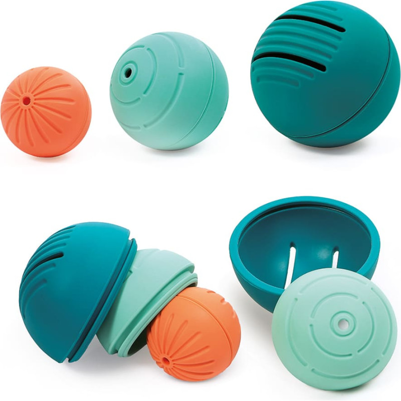 Ludi nesting ball puzzle