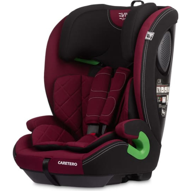 Caretero CAR SEAT VIVO I-SIZE BURGUNDY (76-150)