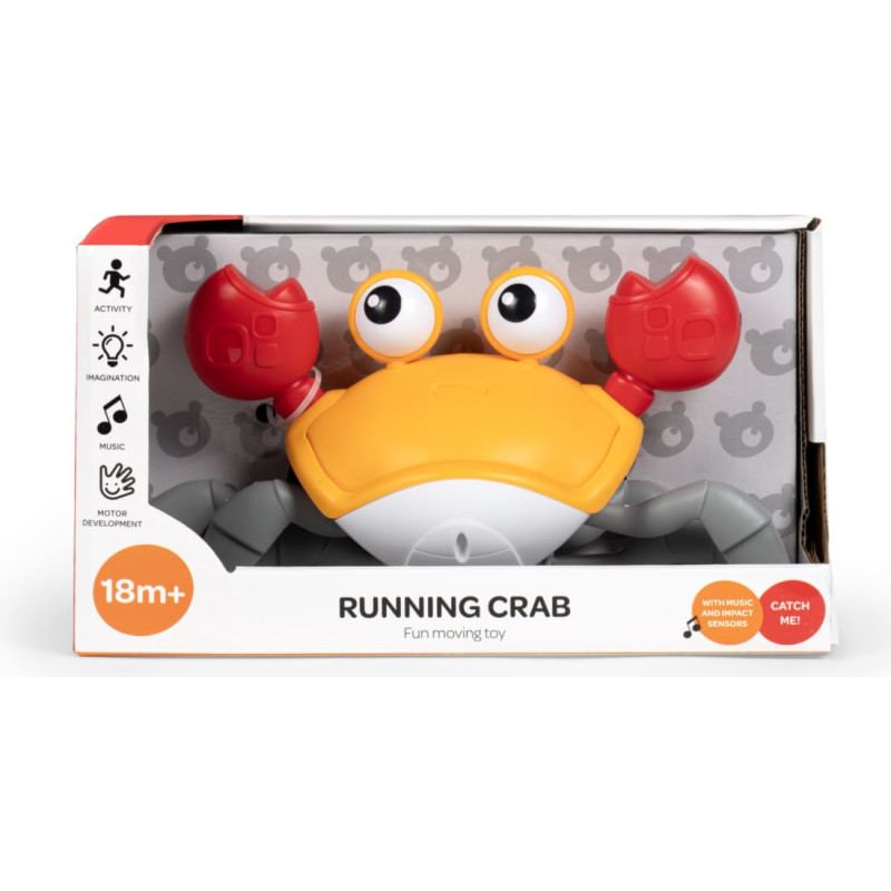 BO . Jautra un kustīga rotaļlieta - Skrieno&scaron;ais krabis