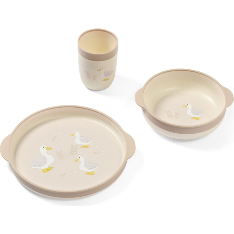 Babyono 1565 3-piece utensils set "Farmer"