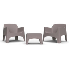 Bica Dārza mēbeļu komplekts Set Ibiza Terrace bē&scaron;s