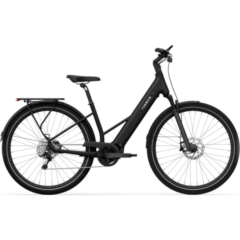Tenways Electric bicycle TENWAYS Ago Air, Midnight Black