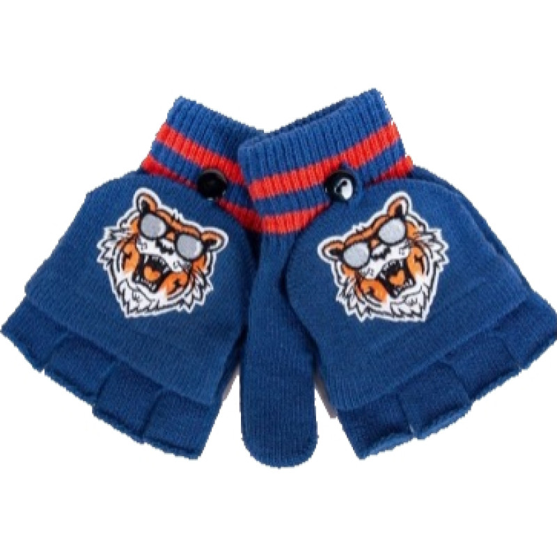 Yo Baby Cimdiņi 5P ar "kapucīti" MITTENS R-127 blue (14)