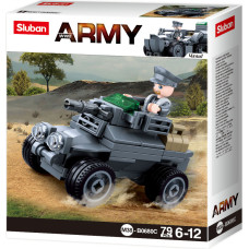 Sluban construction set, WWII Armored car, 79 pcs.