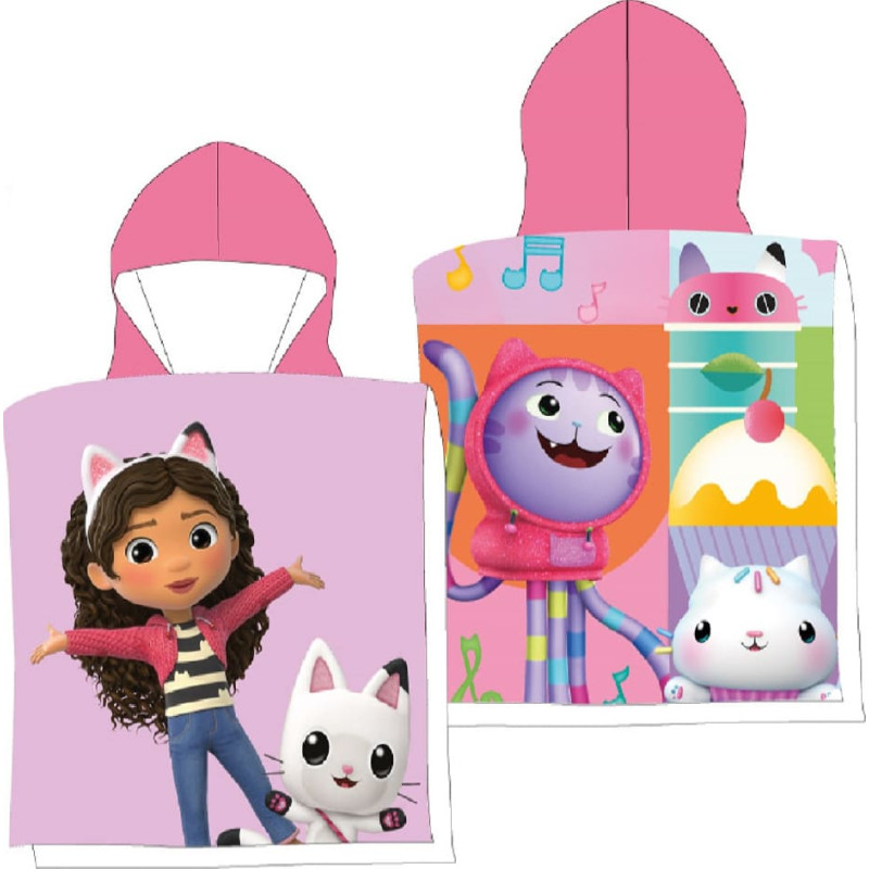 FAST DRY PONCHO 50X100 CM GABBY GAB36-0427 MICROFIBER