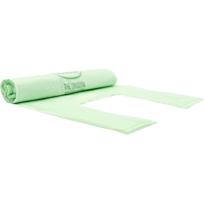 Biobag Atkritumu maisi kompostējami BioBag 20L (25 gab. rullī) 15mkr. 42x54cm zaļi