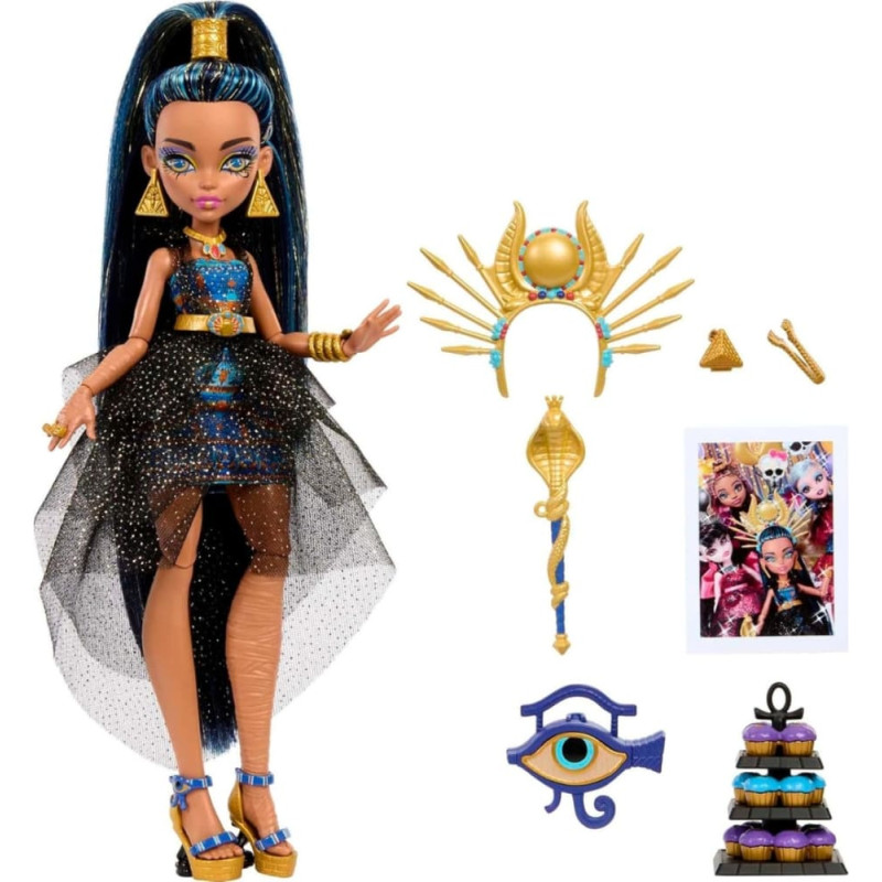 MIX Monster High HNF70 Lalka Cleo De Nile Monster Ball