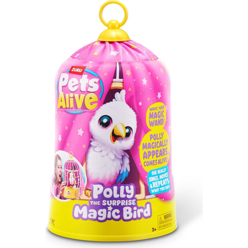 Pets Alive Interaktīva rotaļlieta Polly magic bird
