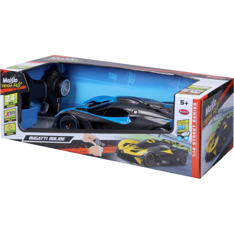 Maisto Tech R/C 1:14 rādiovadāms auto Bugatti Bolide, 82816