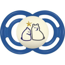 Mam Baby 5748 PACIFIER PERFECT NIGHT 6+ GROUNDING IN NATURE BLUE
