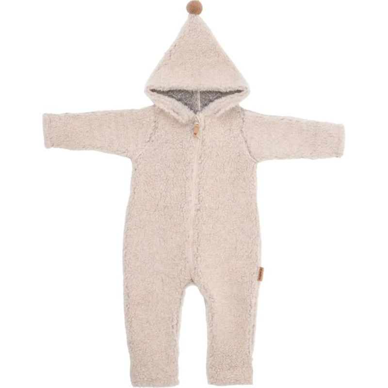 Wool romper suit Nevada 74/80 beige