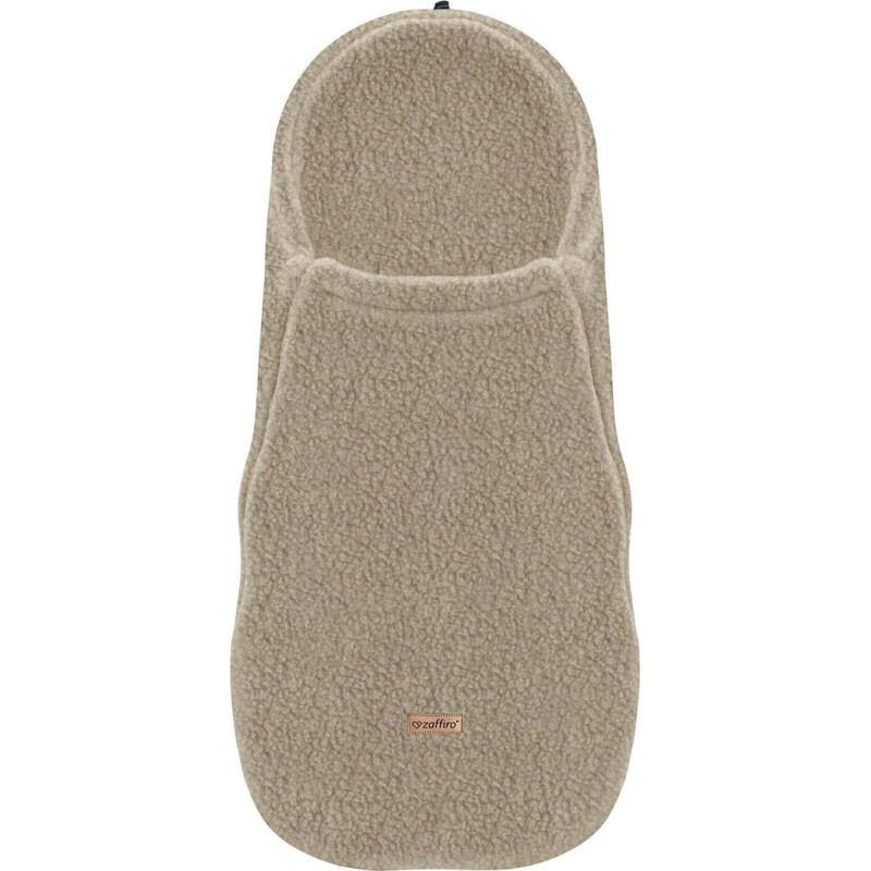 Wool footmuffs mini Nevada 0-18m brown