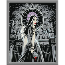 Ravensburger Paint by Numbers &ndash; Gothic Siren