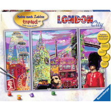 Ravensburger Paint by Numbers &ndash; London City Trend