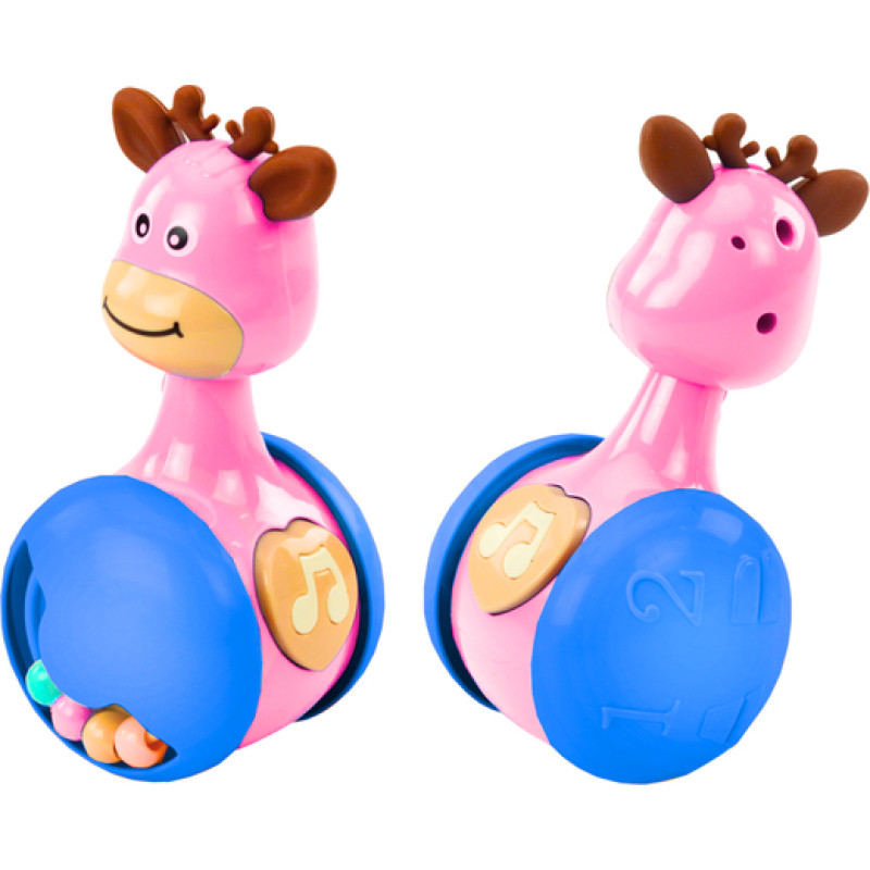 Lean- Rotaļlieta DEER Rolly-Polly 23616