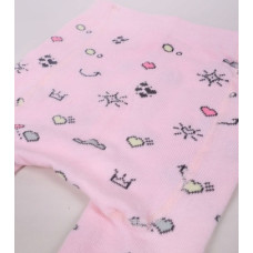 Yo Baby Zeķubikses rāpo&scaron;anai 86/92 cm RAB-0025 pink