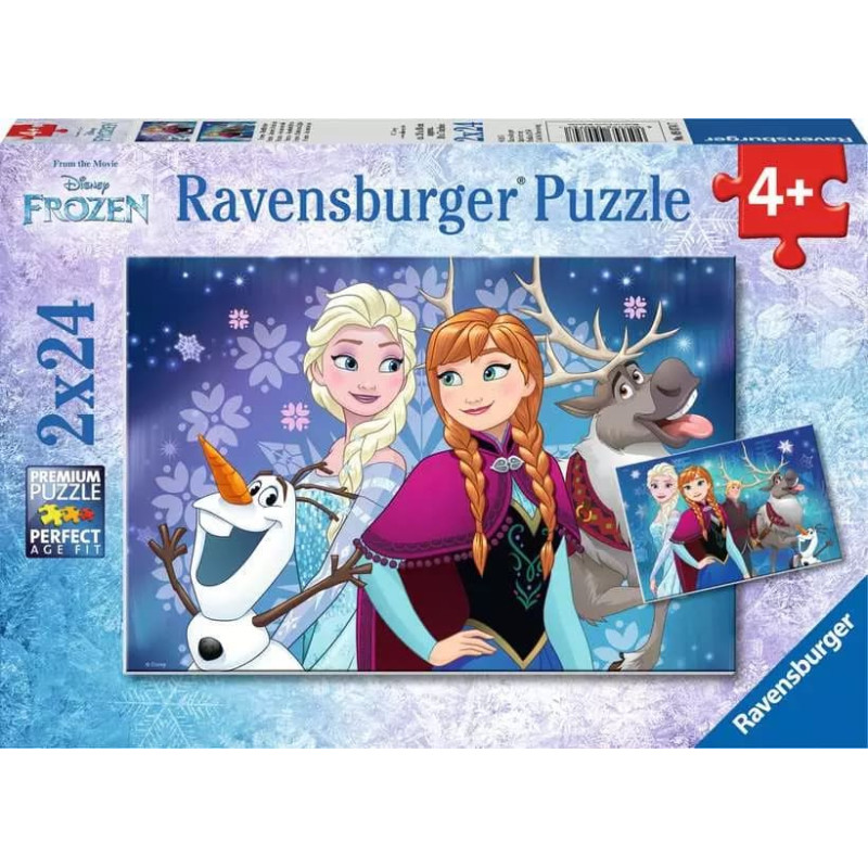 Ravensburger Puzzle 2x24 pcs Disney Frozen