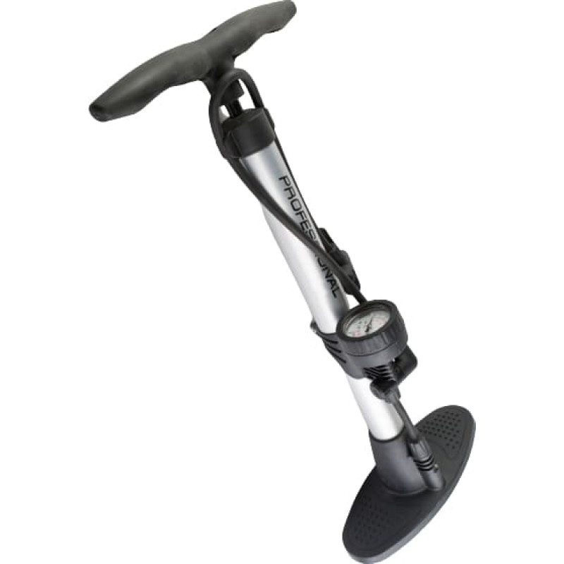 Bottari Bicycle pump "B-POWER", black/silver