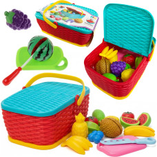 OWOCE DO KROJENIA W KOSZYKU PIKNIKOWYM