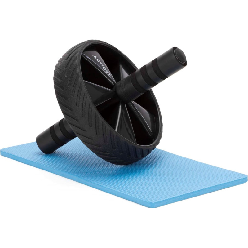 Springos Exercise wheel with mat ACT0110