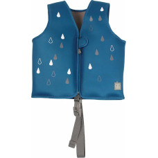 Bbl&uuml;v N&auml;j Children's Swim Vest with SPF50 & Removable Float Panels, Color Dusk &ndash; Navy SMALL (1&ndash;3 years)